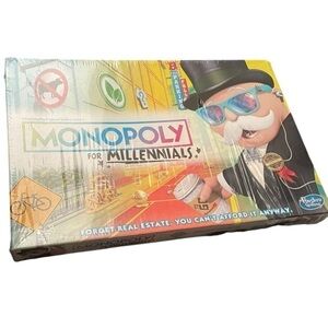 Brand New Board Game Monopoly for Millennials Hasbro Gaming Parker Brothers